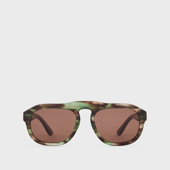 Giorgio Armani Men’s irregular-shaped sunglasses - Picture 2 of 15